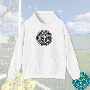 AGA Large Black Logo Academy Hoodie