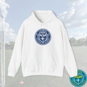 AGA Large Blue Logo Academy Hoodie