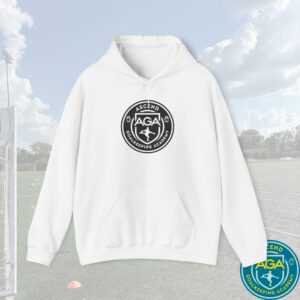 AGA Large Black Logo Academy Hoodie